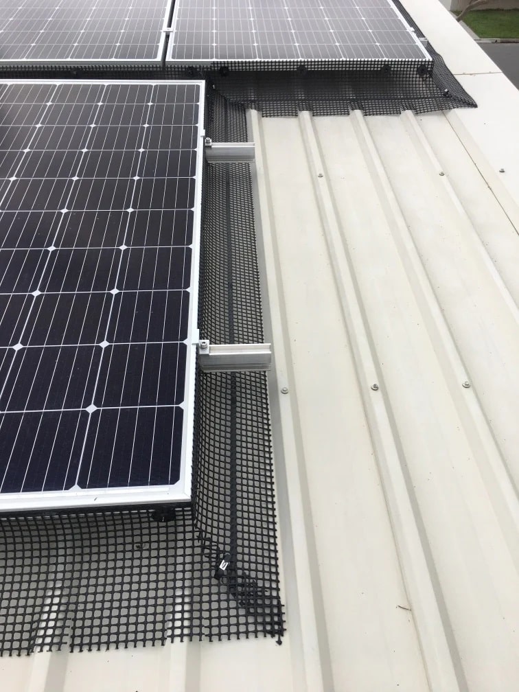 solar panels mesh installation Melbourne